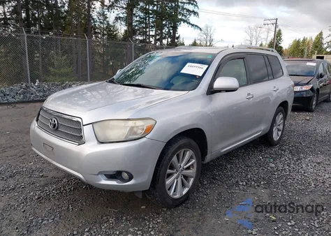 2008 Toyota Highlander Hybrid Limited z USA, uszkodzony, nr VIN JTEEW44A582023607